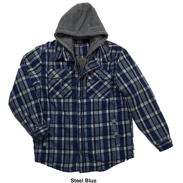 Flannel hooded jacket boscov's new arrivals