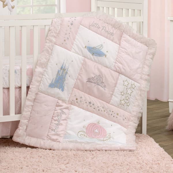 Disney 3pc. Princess Enchanting Dreams Nursery Crib Bedding Set