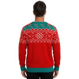 Mens Holiday Hype Holiday Punch Ugly Christmas Sweater