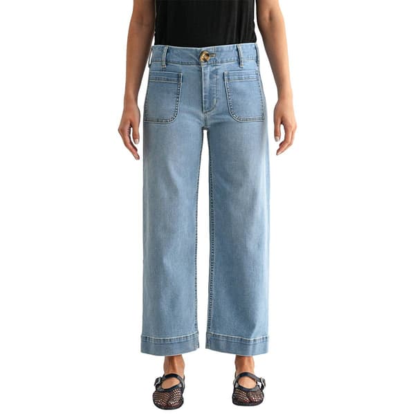 Womens CITY BLUES Solid Soho Crop Jean - image 