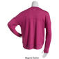 Womens RBX Baby French Terry Dolman Top w/Seaming Detail - image 2
