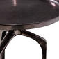 9th & Pike® Black Aluminum Contemporary Accent Table - image 5