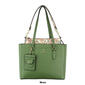 Nanette Lepore Jaelyn Solid Tote w/Baguette &amp; Air Tag Card Case - image 2
