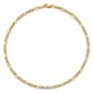 Unisex Gold Classics&#8482; 2.5mm. 14k Semi Solid Figaro Chain Necklace - image 2