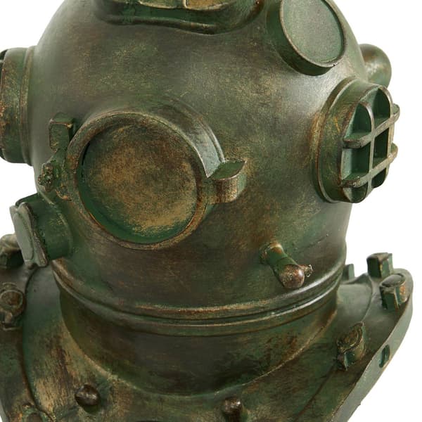 9th & Pike® Antique Bronze Polystone Diving Helmet