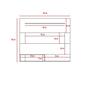 FM FURNITURE Cabos Floating Entertainment Center - image 7