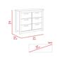 FM FURNITURE Westport 6 Drawer Double Dresser - image 8