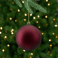 Northlight 12ct. Burgundy Red Matte Christmas Ball Ornaments - image 6