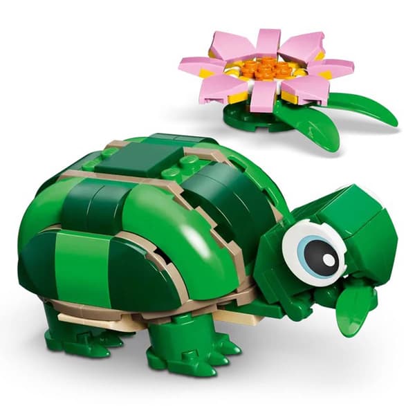 LEGO® Creator 3-in-1 Turtle with Water Lily Building Kit