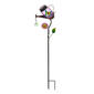 Evergreen 38.5in. Butterfly Solar Jar Watering Can - image 1
