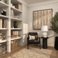 9th & Pike® Modern Black Wood Accent Table - image 8