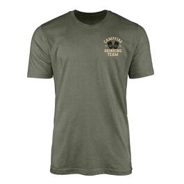 Mens Campfire Drinking Team Graphic Tee