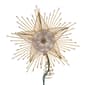 Kurt Adler 10in 5-Point Capiz Star Treetop w/ Rays & Beads - image 6
