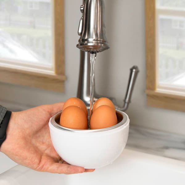 HomeCraft 4 Egg Microwave Hard Boiled Egg Cooker