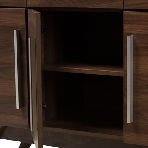 Baxton Studio Ashfield 3-Drawer Sideboard