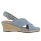 Womens Bella Vita Nadette II Fabric Espadrille Wedge Sandals - image 2