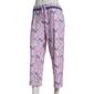 Plus Size Jessica Simpson Paisley Rib Capri Pajama Pants - image 1