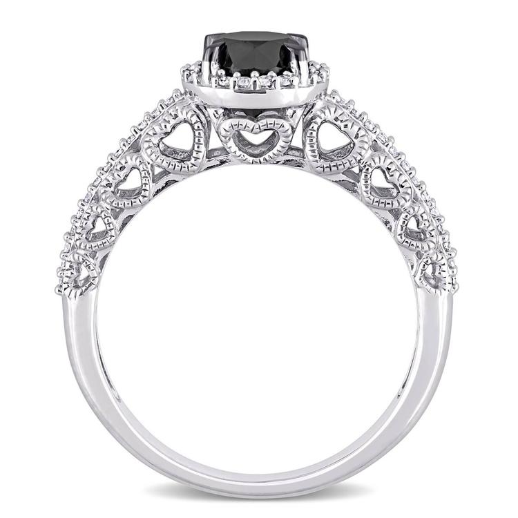 Radiant Rainbow™ 10kt. White Gold Diamond Fashion Ring