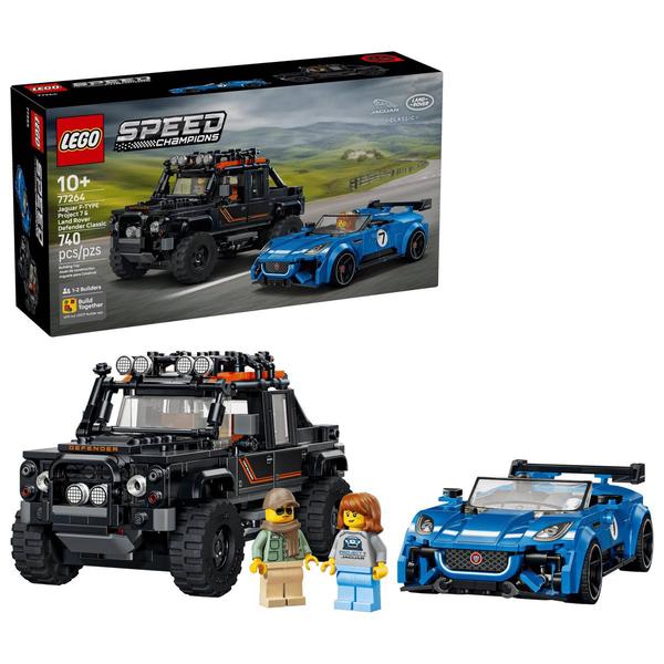 LEGO(R) Speed Champion Jaguar Project 7 & Land Rover Defender