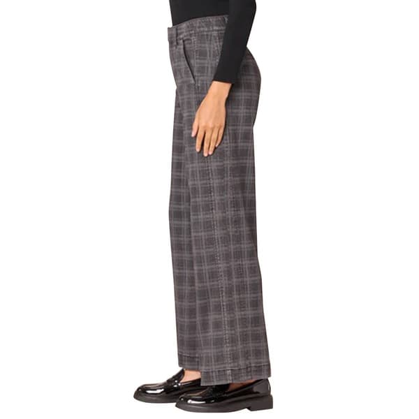 Womens Democracy "Ab"solution&#174; Wide Leg Plaid Pants