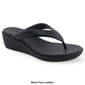 Womens Aerosoles Isha Wedge Flip Flops - image 9