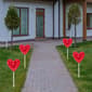 Northlight Seasonal 4ct Heart Valentine's Day Lawn Stakes Lights - image 2
