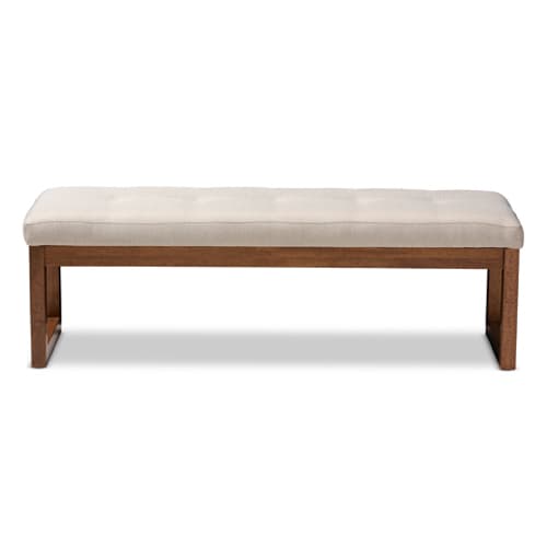 Baxton Studio Caramay Wood Bench