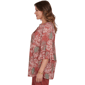 Plus Size Ruby Rd. Sedona Escape Tropical Burnout Henley Blouse - image 4