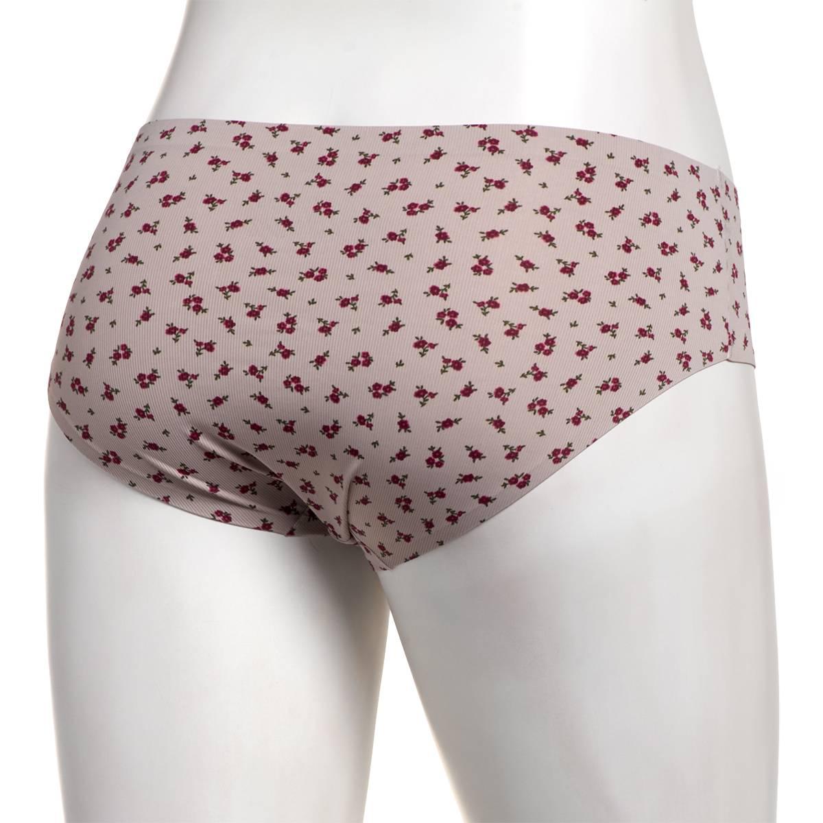 Womens Laura Ashley® Ribbed Laser Hipster Panties - LS8444BA