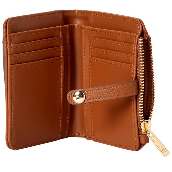 Womens Nanette Lepore Leza Bi-Fold Wallet - Nutshell