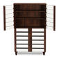 Baxton Studio Gisela Two-Tone Shoe Cabinet - image 2