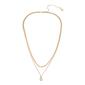Steve Madden Stone Layered Necklace - image 1