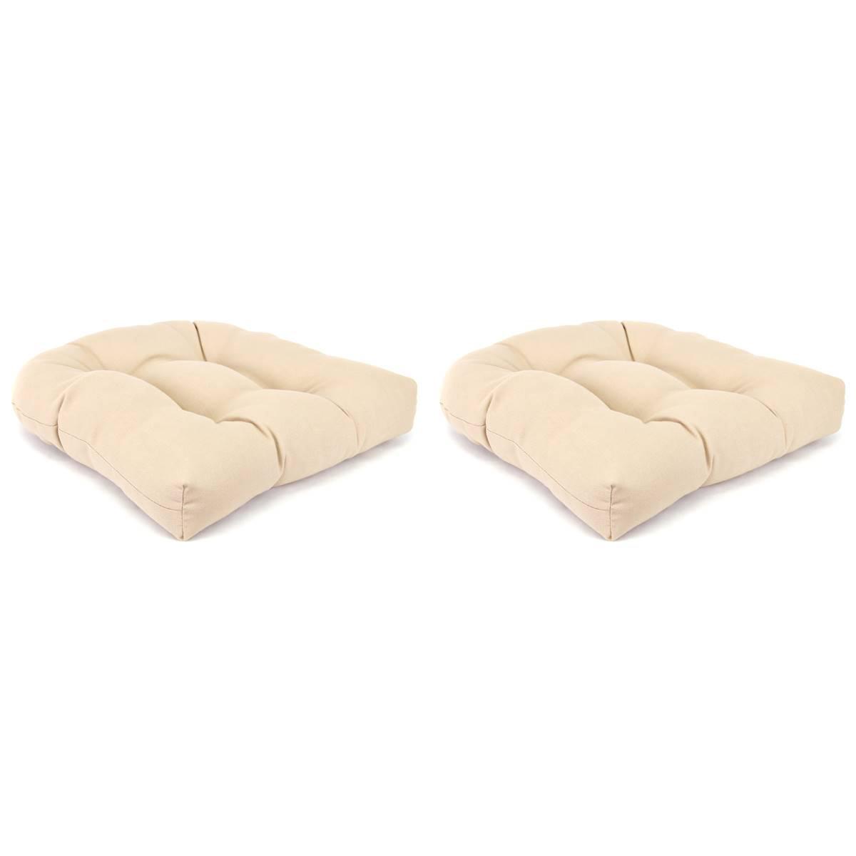 Jordan Manufacturing Antique Beige 2pc. Wicker Chair...