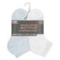 Womens Skechers 6pk. 1/2 Terry Quarter Crew Socks - image 1