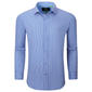 Mens Tom Baine Striped Performance Dress Shirt - Blue - image 1