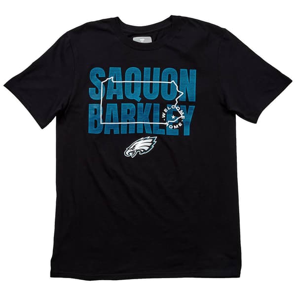 Mens Fanatics Saquon Barkley Welcome Home Short Sleeve Tee - image 
