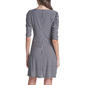 Womens Tommy Hilfiger Elbow Sleeve Houndstooth Sheath Dress - image 2