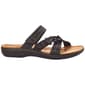 Womens Clarks® Laurieann Rose Black Sandals - image 3