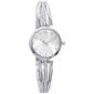 Womens Silver-Tone Case & Sunray Dial Watch - 14996S-07-B28 - image 1