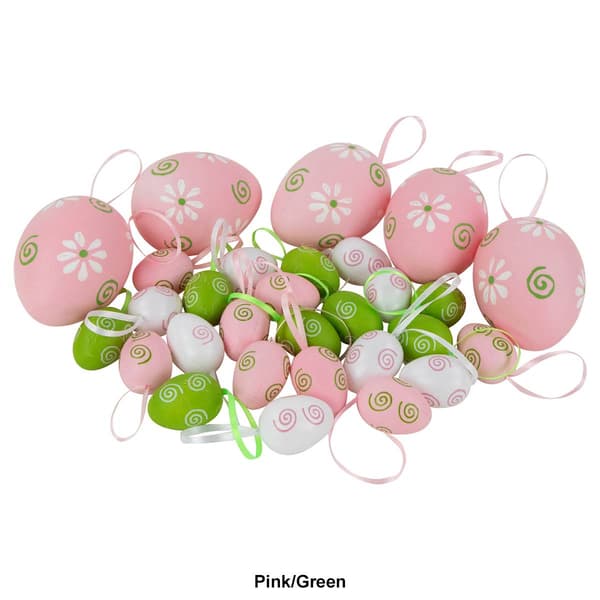 Northlight Seasonal 29ct. Pastel Easter Egg Ornaments