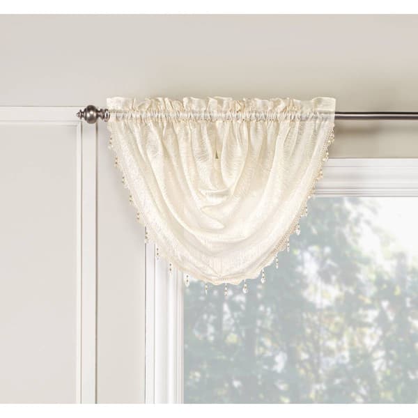 Whisper Satin Waterfall Valance - image 