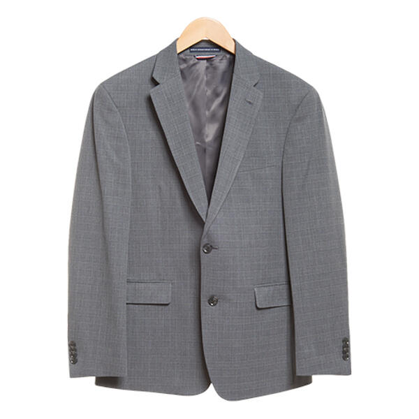 Mens Tommy Hilfiger Suit Separate Plaid Jacket - Grey - image 