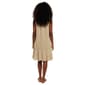 Womens Emma & Michele Sleeveless Stripe Ruffle Hem Shift Dress - image 2