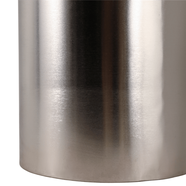 Sagebrook Home Brushed Iron Metallic Surface Accent Table