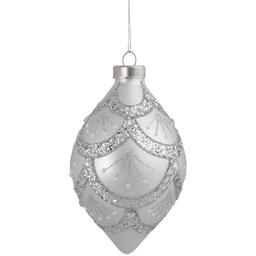 Northlight Seasonal 5in. Finial Glass Christmas Ornament