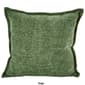 Spring Solid Chenille With Flower Decorative Pillow - image 3
