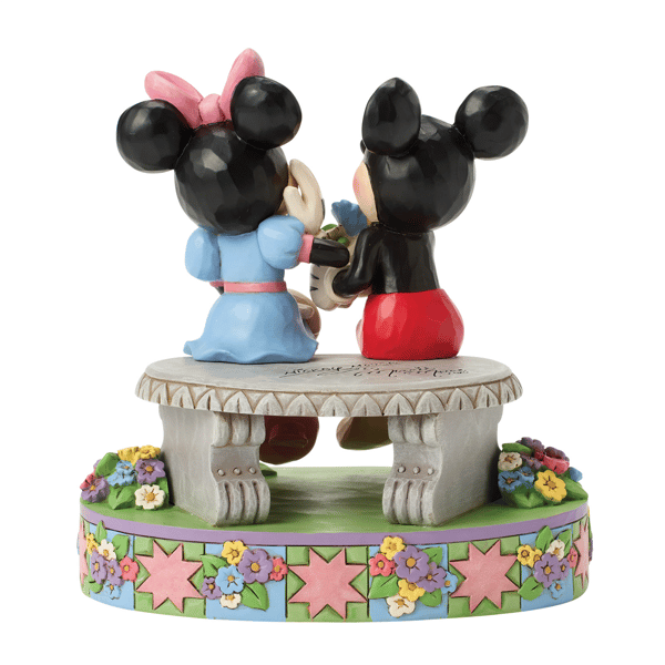 Jim Shore Disney Traditions Mickey & Minnie Spring Figurine