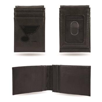 St. Louis Blues Sparo Leather Front Pocket Wallet