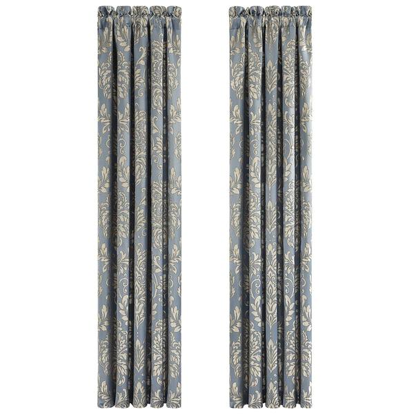 Royal Court Lorenzo Damask Window Panel Pair - image 