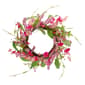 Northlight Seasonal Artificial Geranium &amp; Berry Spring Wreath - image 1